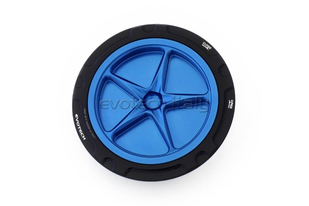 Afbeeldingen van Tankdop met schroefdop Evotech BMW R Nine T/ 1200 Scrambler '14- zwart/blauw