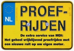 Afbeeldingen van Vervangingsruit touring Honda XL600V Transalp '87-'93-donker getint