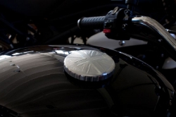 Afbeeldingen van Tankdop Evotech Vintage Style voor diverse Triumph modellen