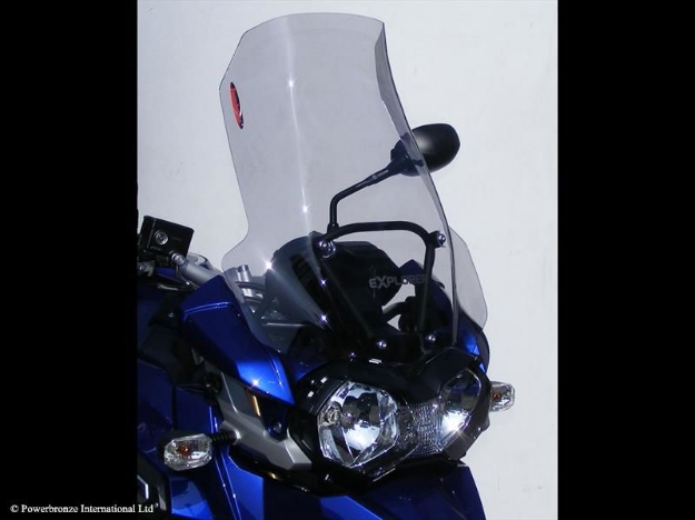 Afbeeldingen van Vervangingsruit touring / flip-up Triumph TIGER EXPLORER 1200 '12--licht getint