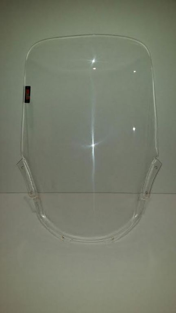 Afbeeldingen van Vervangingsruit Touring/ Flip-up Yamaha XJ600N/S DIVERSION '91-'92 met handkappen-transparant