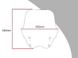 Afbeeldingen van Vervangingsruit touring Yamaha FJR1300 '13-