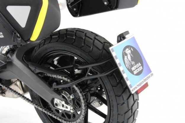 Afbeeldingen van Kentekenplaathouder Hepco&Becker Ducati Scrambler '15-