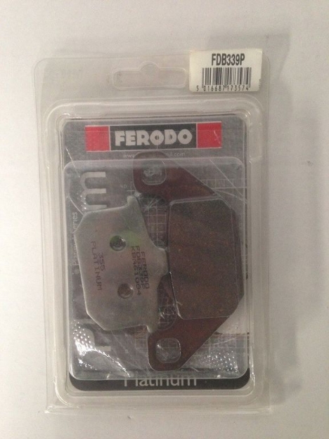 Afbeeldingen van Remblokken Ferodo FDB339P 1 set (sale)
