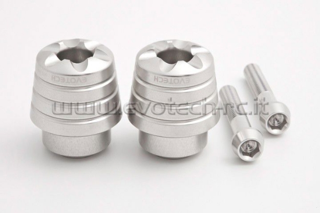 Afbeeldingen van Trillingsdempers Evotech Honda (CB-CBR-CBF-VTR)-Zilver