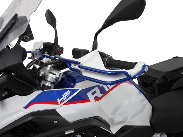 Afbeeldingen van Handkap bescherm beugels Hepco&Beacker BMW R1250GS Adventure '19- -blauw