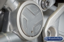 Afbeeldingen van Swingarm Pivot Cover R1200GS LC/Adventure// R1200RT LC - titanium Wunderlich