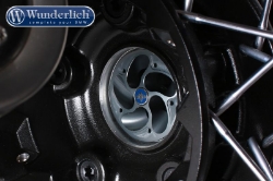 Afbeeldingen van Crash pad hub cover diverse BMW modellen - titanium Wunderlich