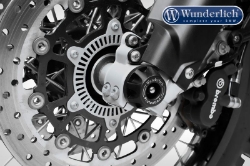 Afbeeldingen van Crash protectors front wheel DOUBLESHOCK front diverse BMW modellen - black Wunderlich