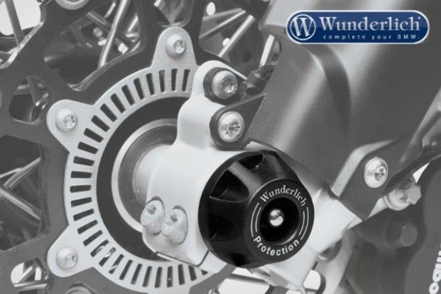 Afbeeldingen van Crash protectors DOUBLESHOCK BMW R1200GS LC/adv. // R1200RT LC - Wunderlich black