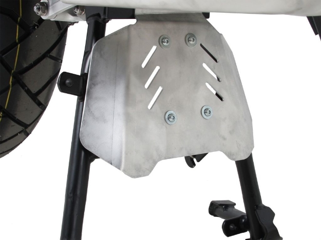 Afbeeldingen van Middenbok beschermplaat aluminium Hepco&Becker Honda CRF1100L Africa Twin '19-21