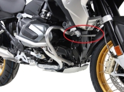 Afbeeldingen van Valbeugel verbindingsbeugel H&B zwart BMW R1250R '19-