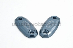 Afbeeldingen van Spiegelafdekplaatjes Evotech Honda CBR600F/ 600RR/ 900RR/ 1000RR/ SP1/2 / CB600F/ Yamaha YZF-R125 '14-