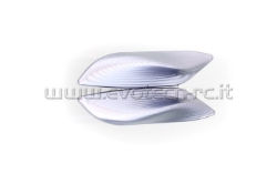 Afbeeldingen van Spiegelafdekplaatjes Evotech Yamaha XP530 T-MAX 2012--Titanium