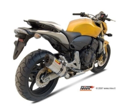 Afbeeldingen van MIVV Suono Steel Black RVS demper Honda CBR600F '11- / CB600F Hornet '07-