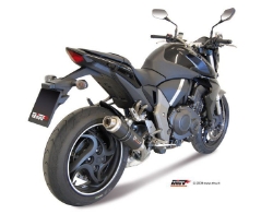 Afbeeldingen van MIVV GP steel black demper Honda CB1000R '08-'17