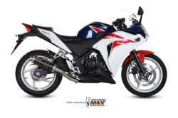 Afbeeldingen van MIVV GP steel black demper Honda CBR250R '11-