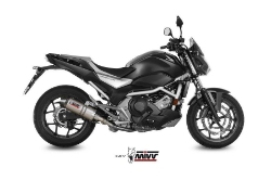 Afbeeldingen van MIVV Oval carbon demper met carbon cap cap Honda NC750S/X '16- / Integra 750 '16-