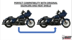 Afbeeldingen van NO-KAT PIPE Harley Davidson