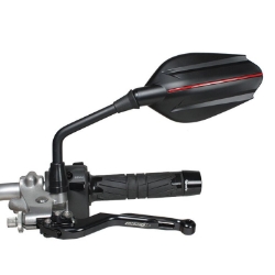 Afbeeldingen van Stuurspiegel model Enjoy links/rechts zwart/rood Chaft