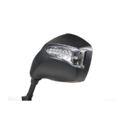 Afbeeldingen van Stuurspiegel model Shine met knipperlicht links Chaft
