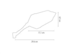 Afbeeldingen van Stuurspiegel model Chucky links/rechts zwart/rood Chaft