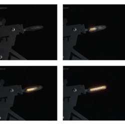 Afbeeldingen van Knipperlichten LED Stemer getint dynamisch Chaft