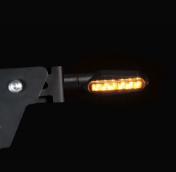 Afbeeldingen van Knipperlichten LED model Fiction getint Chaft