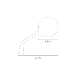 Afbeeldingen van Spiegel set model Classic chroom Chaft