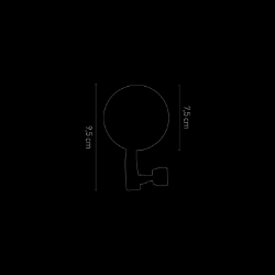 Afbeeldingen van Stuureind spiegel model Trendy Handle rechts Chaft