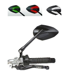 Afbeeldingen van Spiegel model Crusty zwart links/rechts Chaft