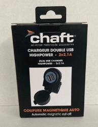 Afbeeldingen van Dubbele USB aansluiting Chaft