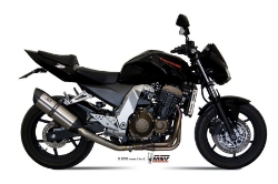 Afbeeldingen van MIVV Suono Steel Black RVS demper Kawasaki Z750 '04-'06
