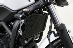 Afbeeldingen van Radiatorcover zwart Evotech Performance Honda NC750S '14-20