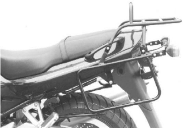 Afbeeldingen van Kofferrek zwart Hepco & Becker Suzuki GSF1200 N / S BANDIT '00-