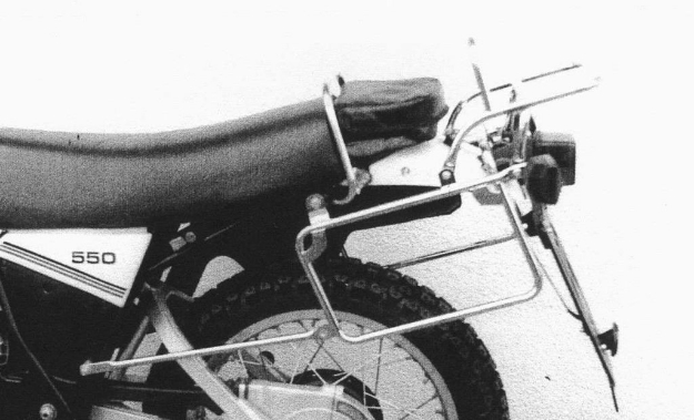 Afbeeldingen van Kofferrek zwart Hepco&Becker Yamaha XT400/ XT550 '82-'83