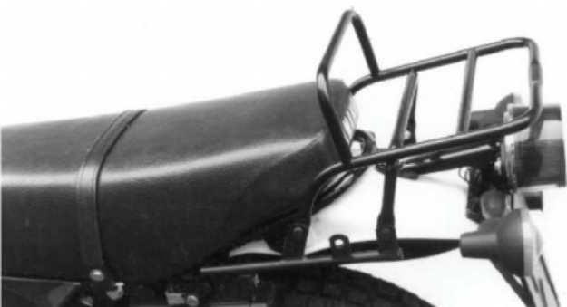 Afbeeldingen van Topdrager zwart Hepco & Becker Yamaha XT500 1986-