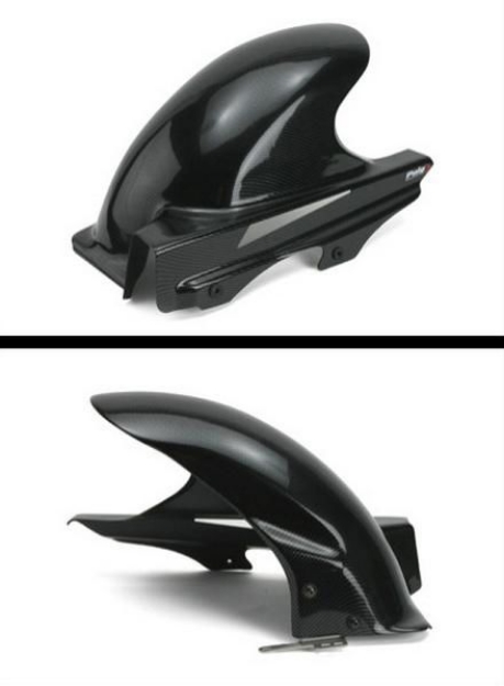 Afbeeldingen van Achterspatbord Puig zwart Yamaha YZF1000