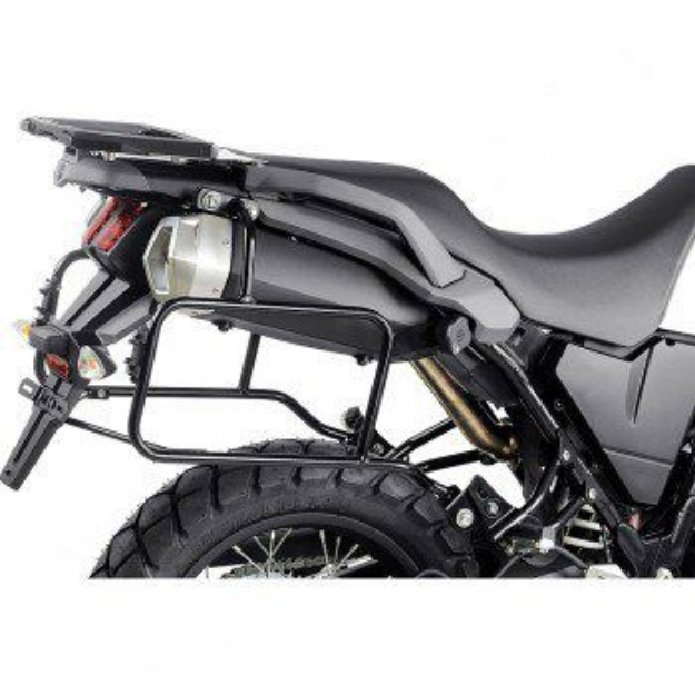 Afbeeldingen van kofferrek zwart Hepco & Becker Lock-it Yamaha XT660Z Tenere '08-