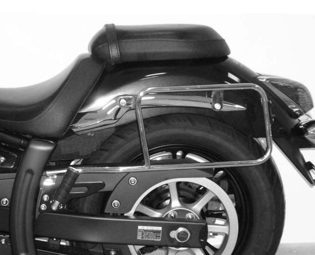 Afbeeldingen van Kofferrek chroom Hepco&Becker Yamaha XVS950 Midnight Star '09-