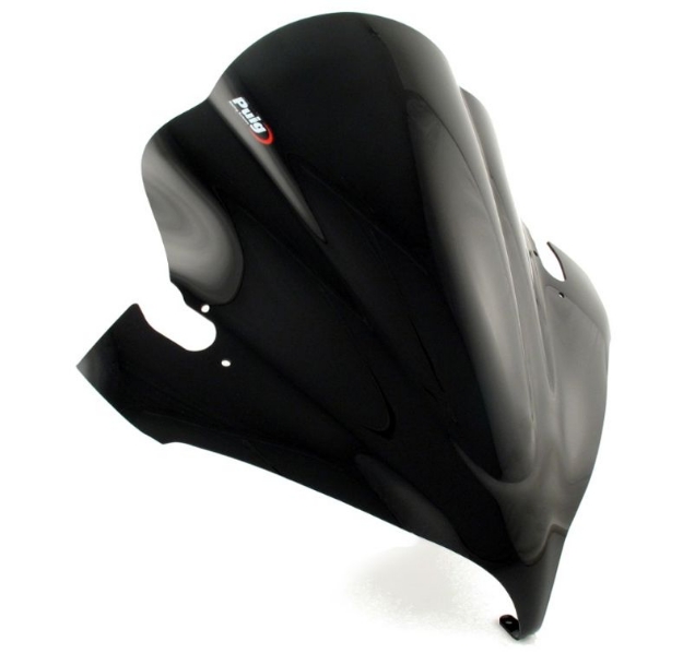 Afbeeldingen van Vervangingsruit Puig Jetstream Yamaha FZ6 '04-'07-zwart
