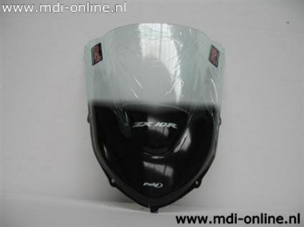 Afbeeldingen van Vervangingsruit Puig Jetstream 2mm race Kawasaki ZX10-R '04-05 (UVK)