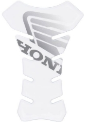 Afbeeldingen van Tankpad transparant met Honda logo zwart