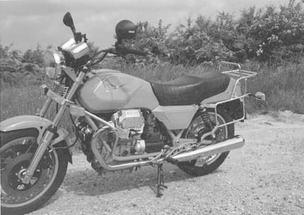 Afbeeldingen van Kofferrek chroom Hepco & Becker Moto Guzzi T5 / 1000SP2 / MILLE GT