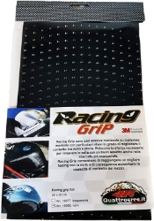 Afbeeldingen van Racing grip stickervel zwart 20x30cm