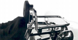 Afbeeldingen van Topdrager chroom Hepco & Becker Moto Guzzi CALIFORNIA 1100 / 1100 Evolution / 1100 i / i 75 gr