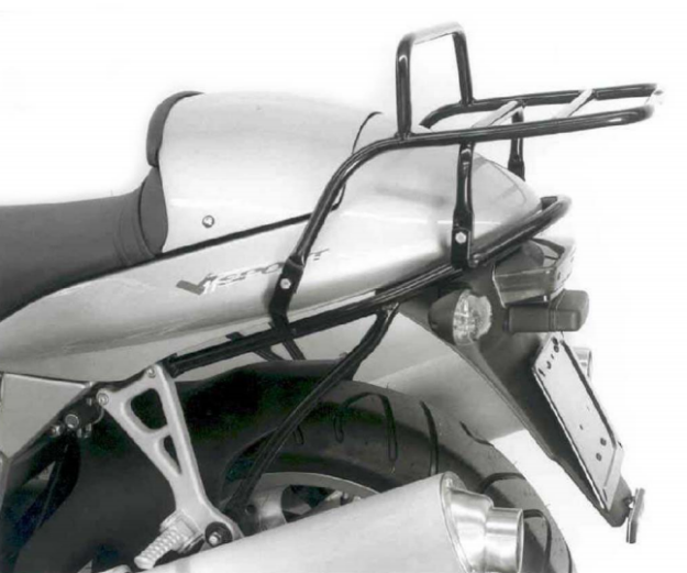 Afbeeldingen van Topdrager zwart Hepco & Becker Moto Guzzi V 11 SPORT '01-