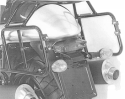 Afbeeldingen van Kofferrek zwart Hepco & Becker Moto Guzzi V11 Sport Naded / Cafe sport / Balbio / Scura / Le mans / Coppa Italia '01-