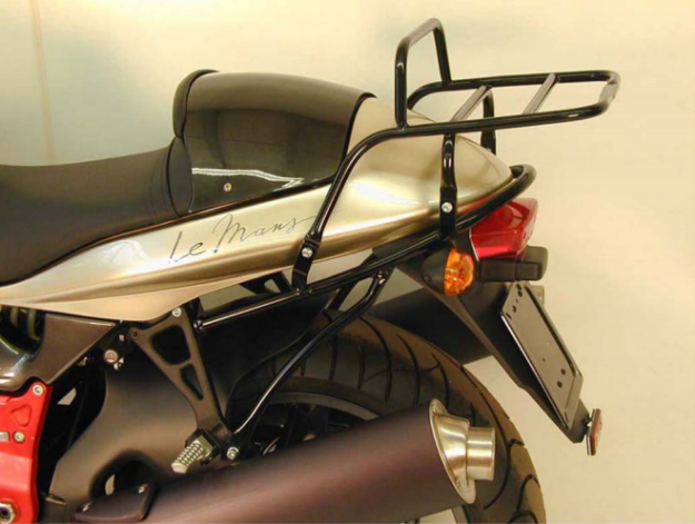 Afbeeldingen van Topdrager zwart Hepco & Becker Moto Guzzi V 11 Sport Naded / Cafe sport / Balbio / Scura / Le mans / Coppa Italia '01-