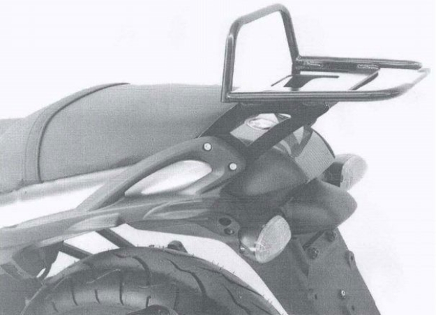 Afbeeldingen van Topdrager zwart Hepco&Becker BMW R850R 03- / R1150R (combi orig. rek)